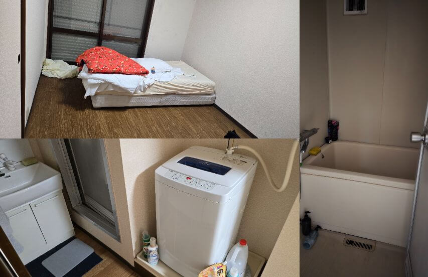 3DKアパート　シェアハウス　寮