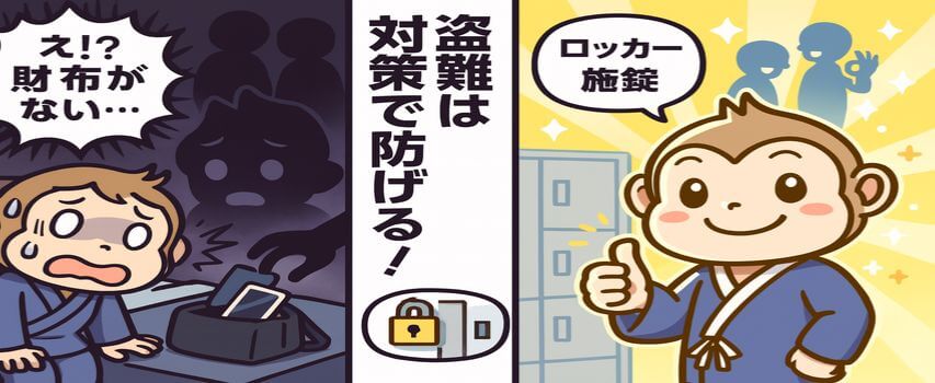 盗難　危ない