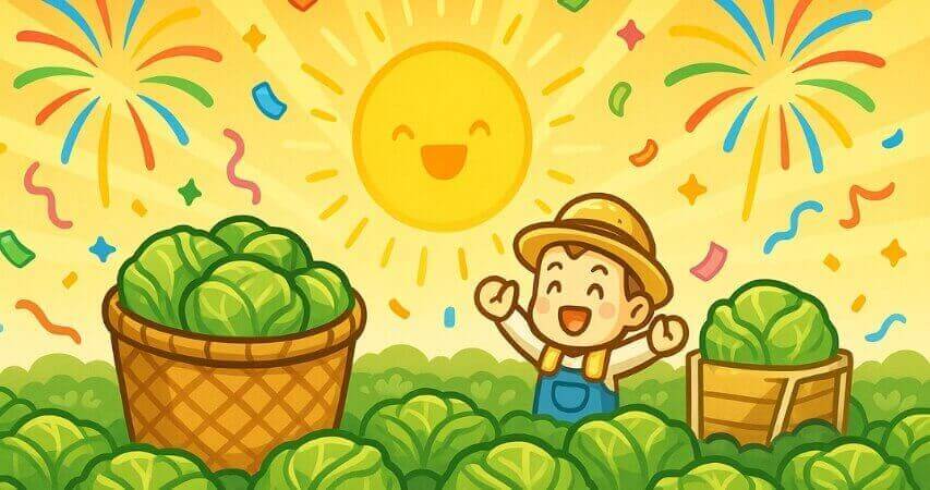 キャベツ農業 良かったこと