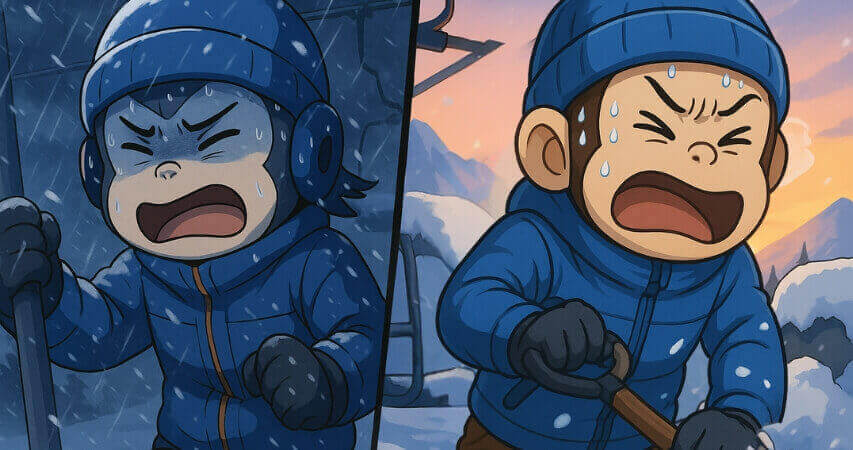 リゾートバイト リフト係 大雪 きつい