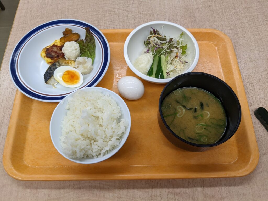 ナガスパ　食堂　朝食