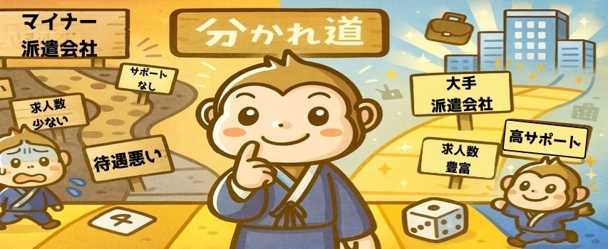 大手派遣会社を使う理由