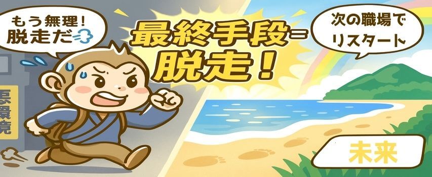 リゾートバイト　脱走