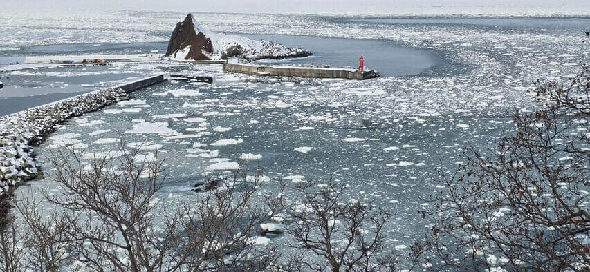 リゾートバイト 知床 流氷