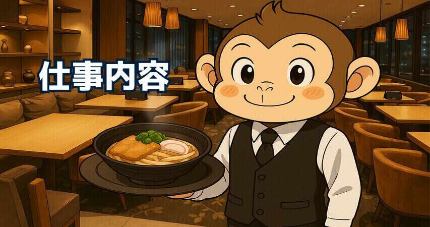 リゾートバイト　東京　仕事内容