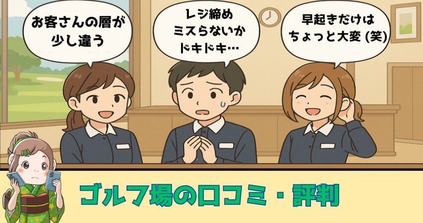 ゴルフ場　口コミ　評判