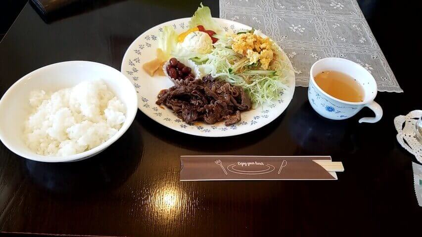 士幌温泉　ランチ