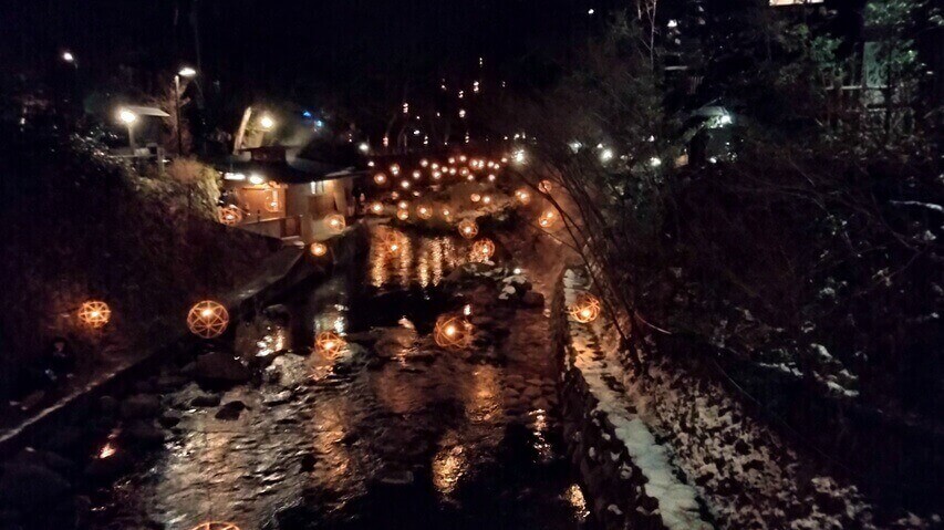 黒川温泉　湯あかり