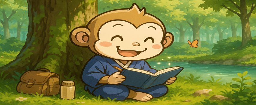 読書をしてる様子